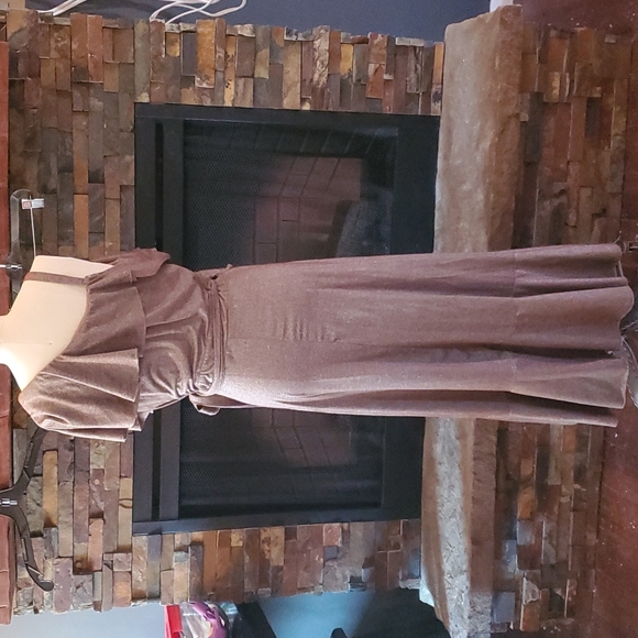 Glitter wrap dress - Picture 4 of 4